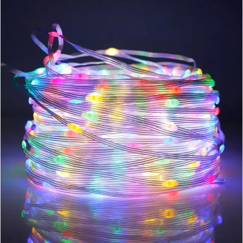 Многоцветна RGB смарт LED лента – Коледна украса | TopZone.bg