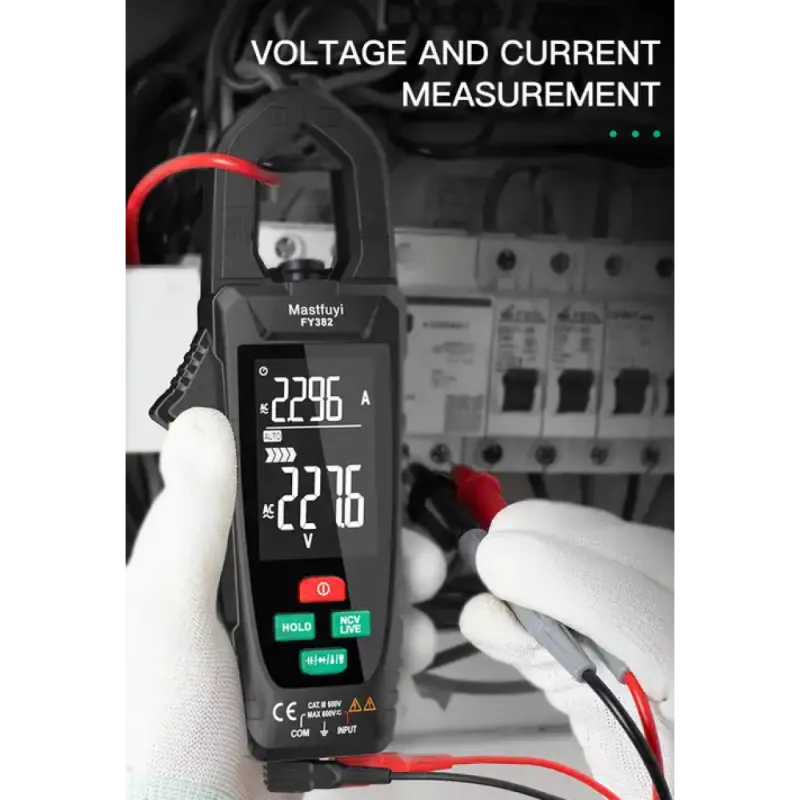 Преносим мултиметър с кламп метър и LCD екран – Измервателни уреди | TopZone.bg