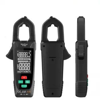 Преносим мултиметър с кламп метър и LCD екран