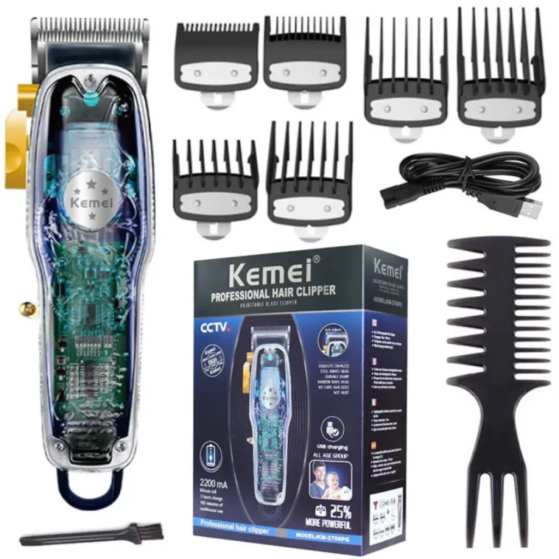 Професионална машинка за подстригване Kemei KM-2706PG – Машинки за подстригване | TopZone.bg