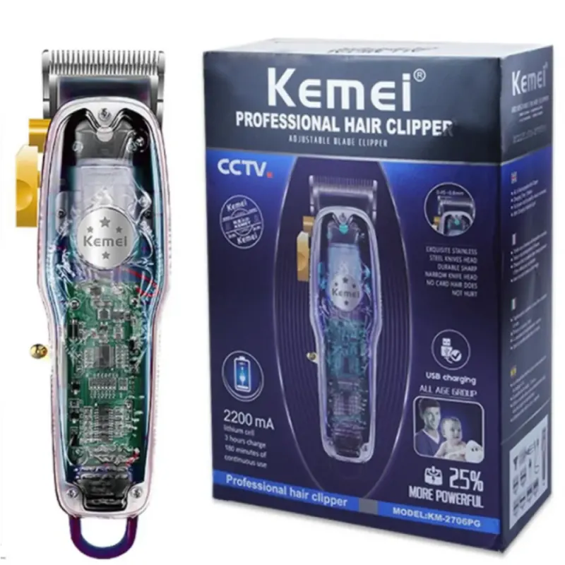 Професионална машинка за подстригване Kemei KM-2706PG – Машинки за подстригване | TopZone.bg
