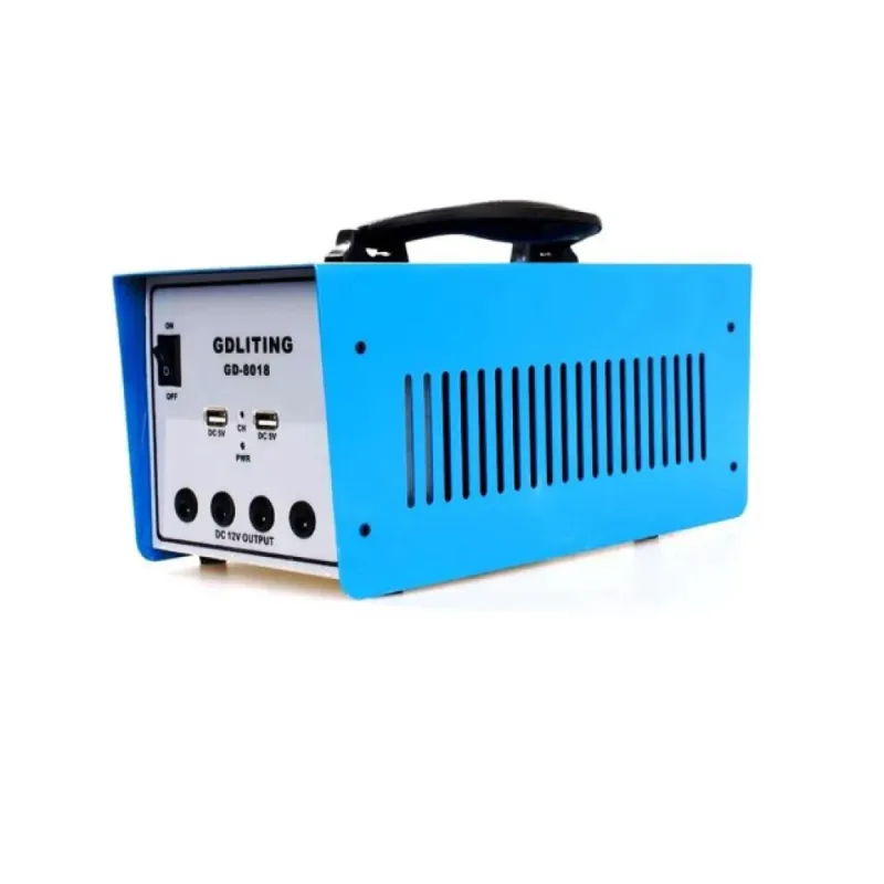 Соларна инверторна система GD8018, 12V-220V, 3 крушки – Къмпинг | TopZone.bg