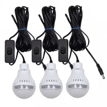 Соларна инверторна система GD8018, 12V-220V, 3 крушки